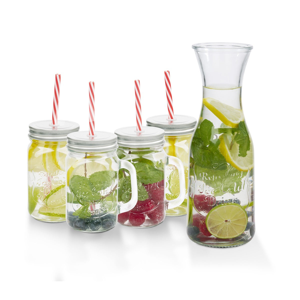 alpina Drinkglazen en Waterkan