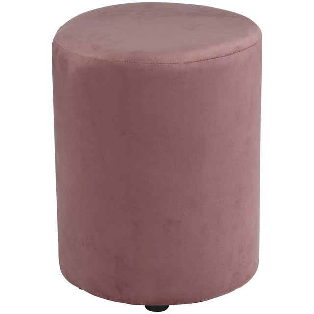 Arti Casa Poef Velvet, Roze - maximondo