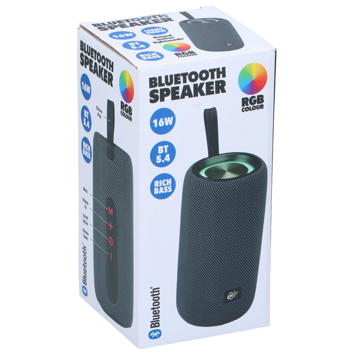 Bluetooth Speaker 16W met Lichtshow - maximondo