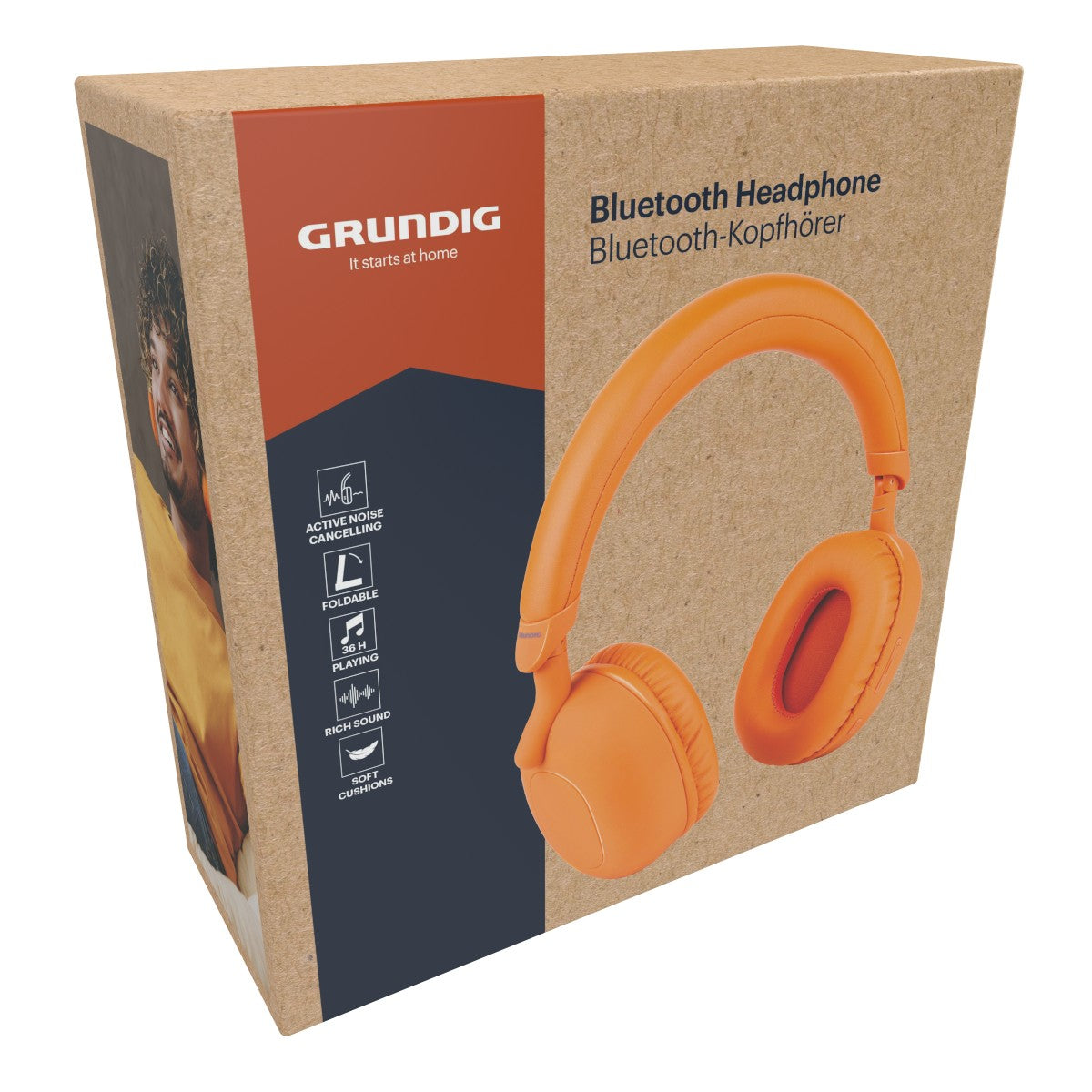 Grundig ANC Bluetooth Hoofdtelefoon - Draadloos Over-Ear - maximondo