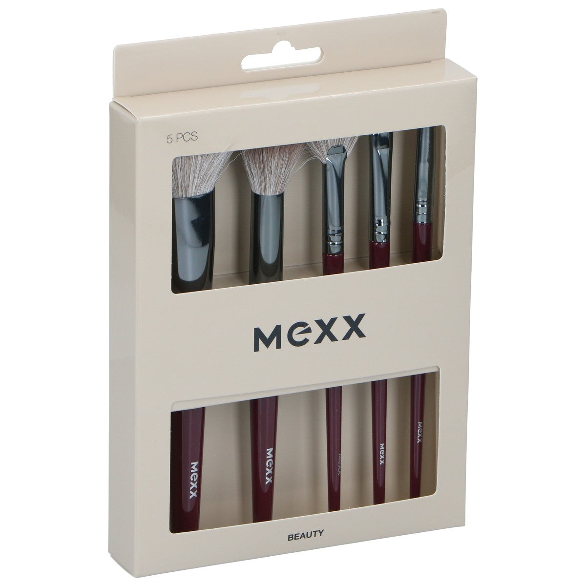 MEXX Make-up Kwastenset 5-delig Bordeaux