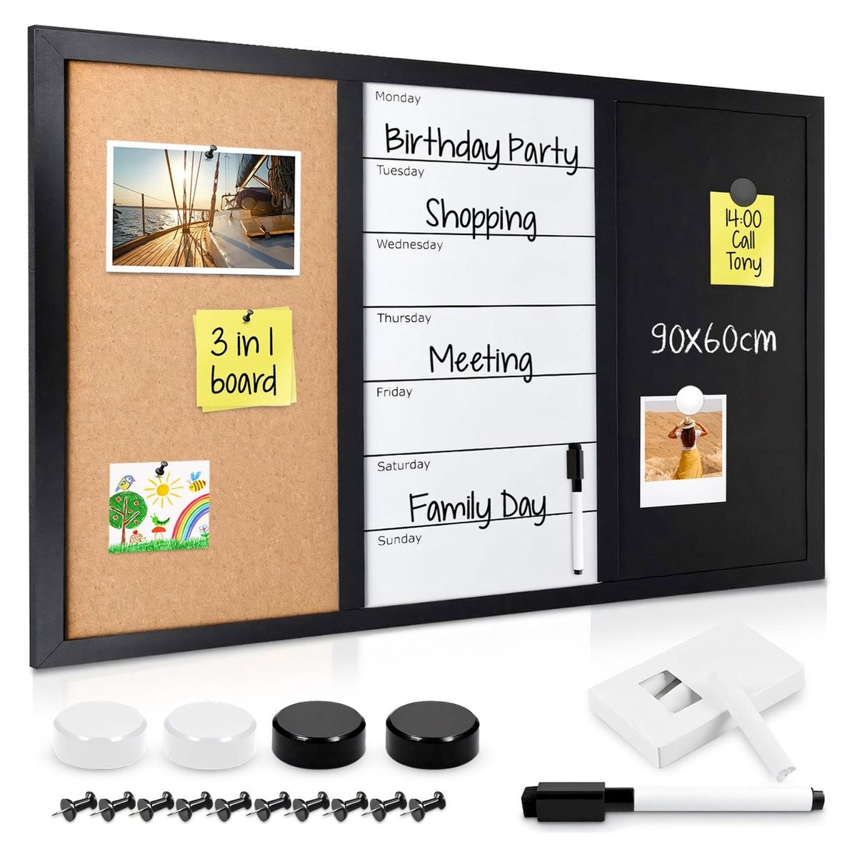 Arti Casa Krijtbord Weekplanner