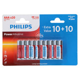 Philips AAA Batterijen 20 Stuks