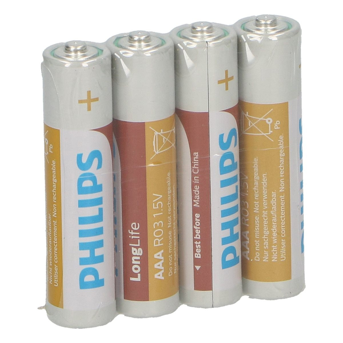 Philips AAA R03L4F, 4 stuks