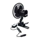All Ride Autoventilator - 12 Volt - met Clip - Oscillerend