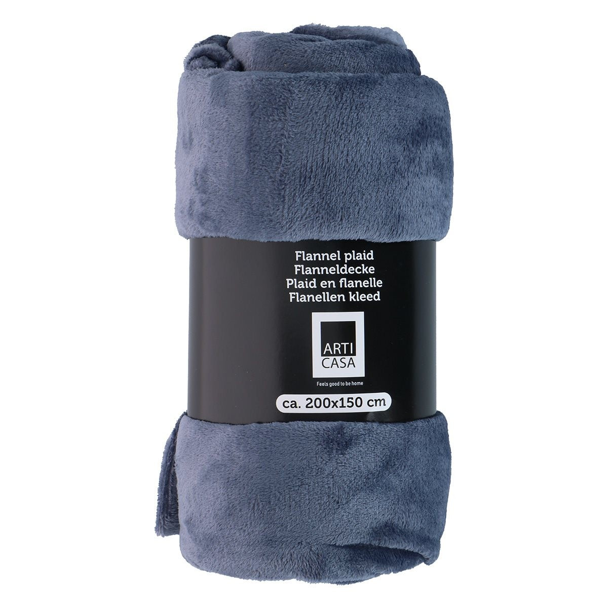 Arti Casa Fleece Deken Blauw