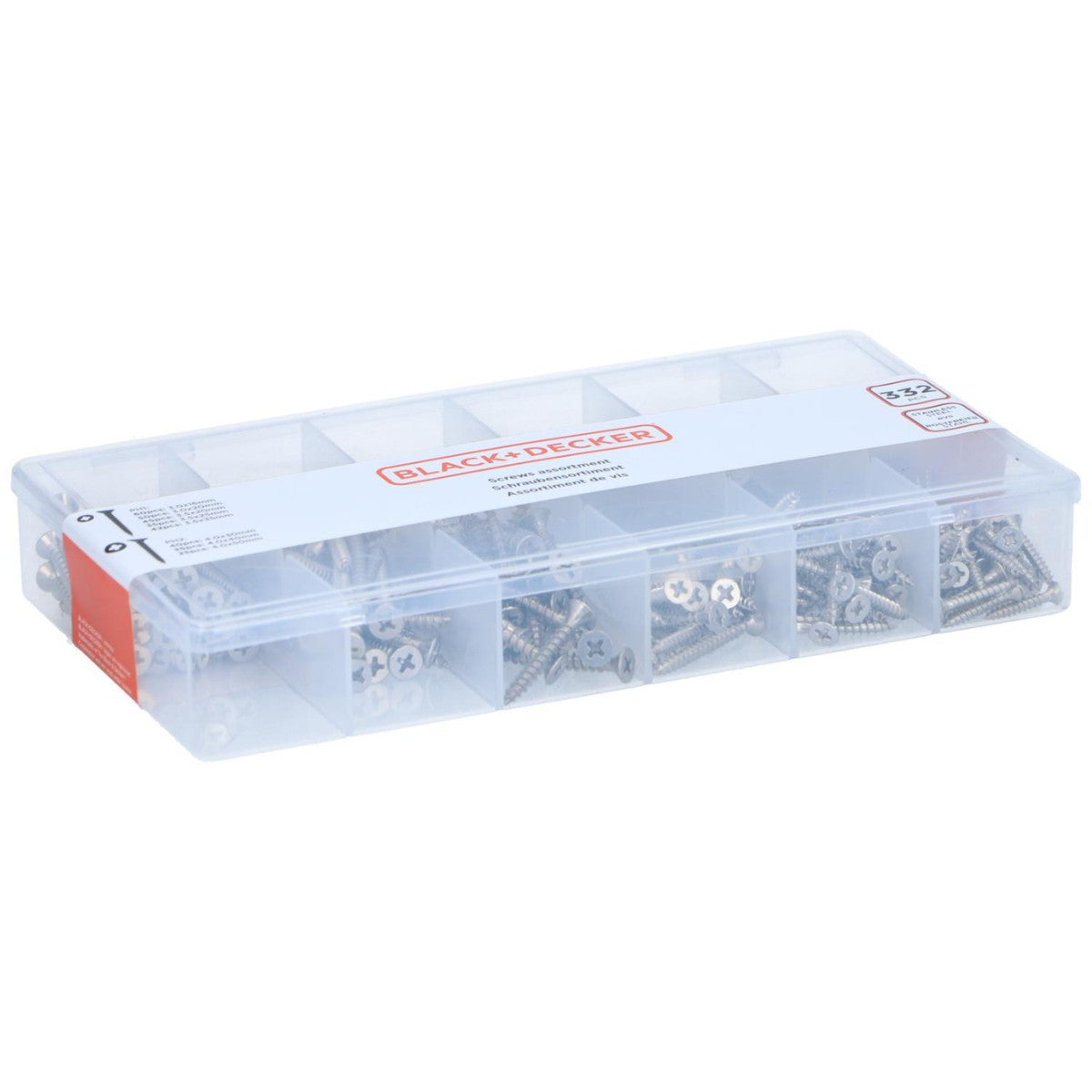 BLACK+DECKER Schroeven, 332 Delig