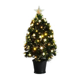 Luca Lighting Mercury boom fibre optic groen warm wit 65led 8 function controller - h60xd30cm