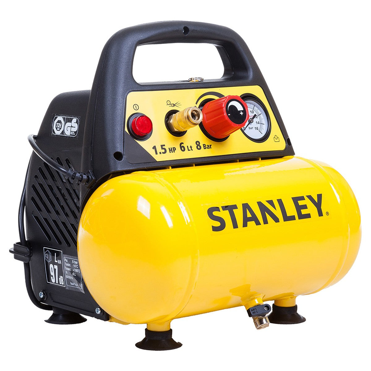 Stanley Compressor DN200/8/6 Luchtcompressor - maximondo