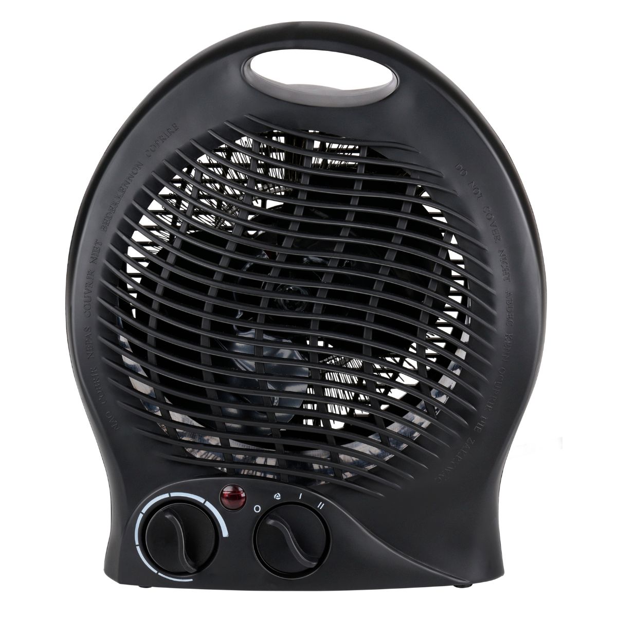 Kinzo Ventilatorkachel 2000W Zwart