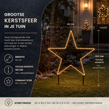 Luca Lighting Garden d light neon tuinsteker ster  IP44 timer