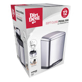Dirt Devil Pedaalemmer 12 Liter Soft Close Voetpedaal