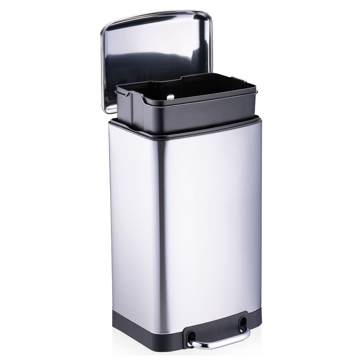 Dirt Devil Pedaalemmer 20L Soft-Close RVS Prullenbak