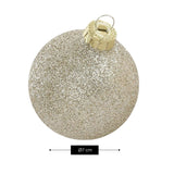 Mica Decorations Bal glas goud 42 stuks - d7cm