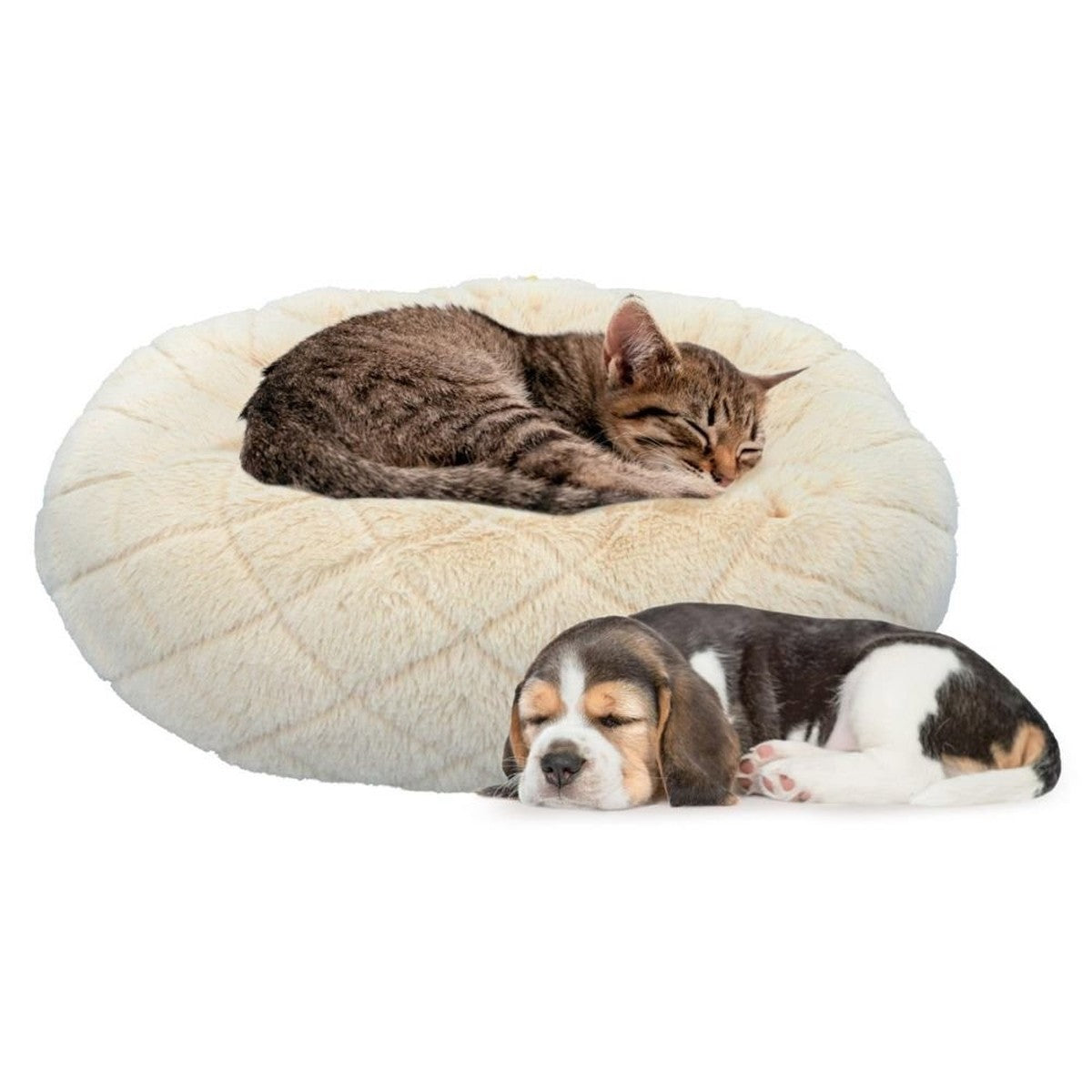 maxxpro Hondenmand/ Kattenmand Donut Beige