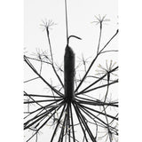 Luca Lighting Bal led zwart klassiek wit 1200led IP44 en timer - d60cm