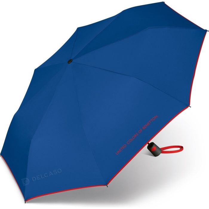 Het pad Majestueus Defilé Paraplu Mini AC Blauw